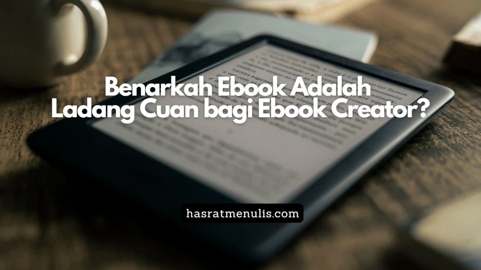 ebook adalah ladang cuan