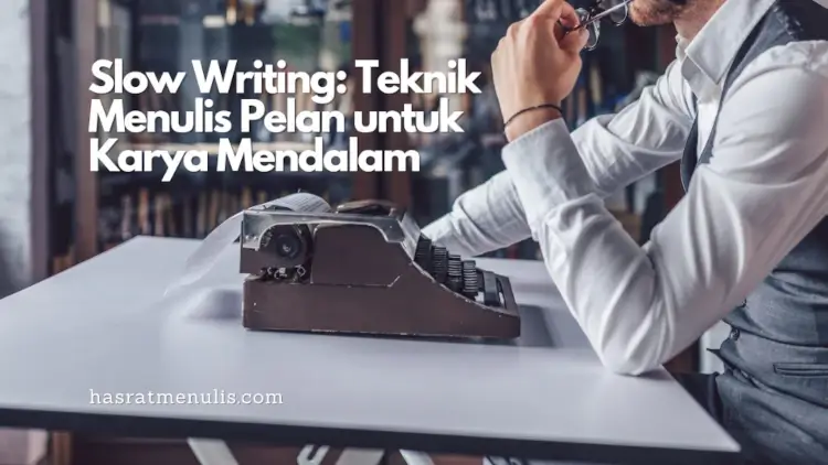 slow writing